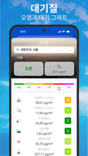 날씨 및 강우 레이더 예보 screenshot 5