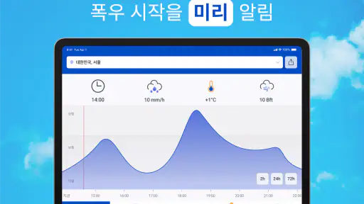 날씨 및 강우 레이더 예보 screenshot 9