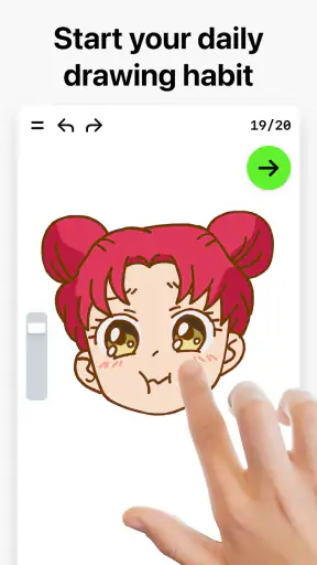 드로잉 앱, 색칠 & 스케치북・ArtWorkout screenshot 1