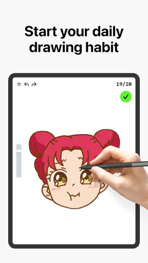 드로잉 앱, 색칠 & 스케치북・ArtWorkout screenshot 7