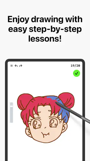 드로잉 앱, 색칠 & 스케치북・ArtWorkout screenshot 9