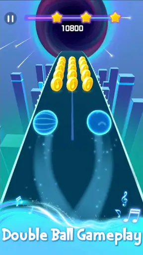 러닝 볼: 음악 색상 댄스 screenshot 2