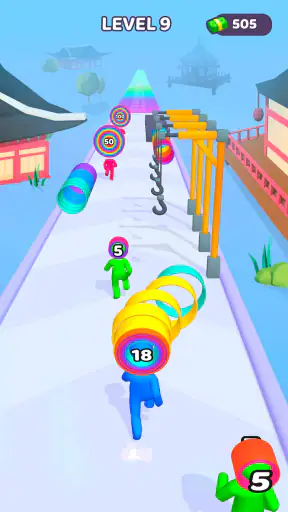레이어 맨 3D: 질주 & 수집 screenshot 1