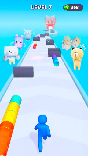 레이어 맨 3D: 질주 & 수집 screenshot 3