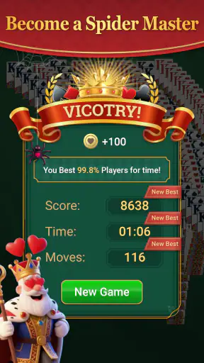 레트로 스파이더 솔리테어 screenshot 5