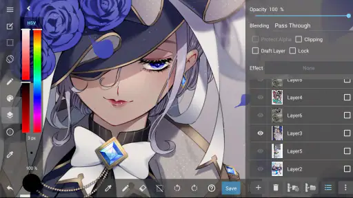 메디방페인트:일러스트, 만화, 아트 그림 그리기 앱 screenshot 9