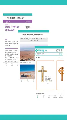 바이블25 성경 찬송 - 성경사전, 다번역 개역개정 screenshot 8