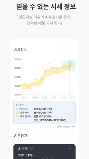 부동산114 - 아파트 시세·실거래가·분양 screenshot 4