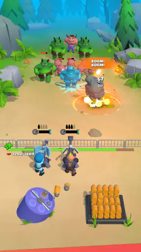 불릿 히어로즈: 타워 디펜스 게임 screenshot 3