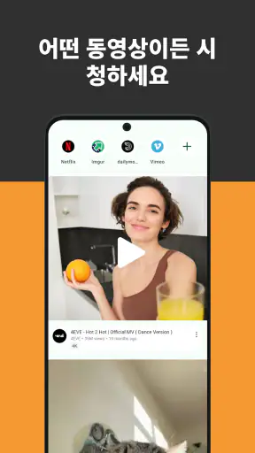 비디오 브라우저 screenshot 1