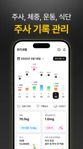 삐약: 1위 다이어트 주사 관리, 커뮤니티, 병원 약국 screenshot 3