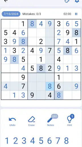 스도쿠 screenshot 2