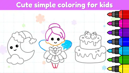 어린이용 색칠 공부 게임 - 그림 그리고 색칠 공부책 screenshot 5
