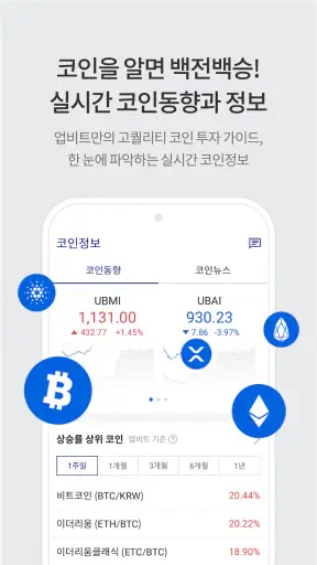 업비트 - 국가대표 디지털 자산 거래소 screenshot 8