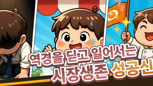 연탄후라이 키우기 - 퇴사 인생 성공신화 방치형 디펜스 screenshot 1