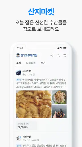 인어교주해적단 - 전국 수산시장 당일시세, 수산물 정보 screenshot 4