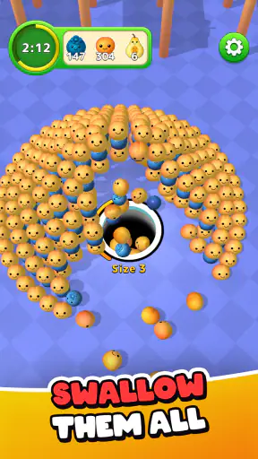 젤리 홀 (Jelly Hole) - 블랙홀 게임 screenshot 1