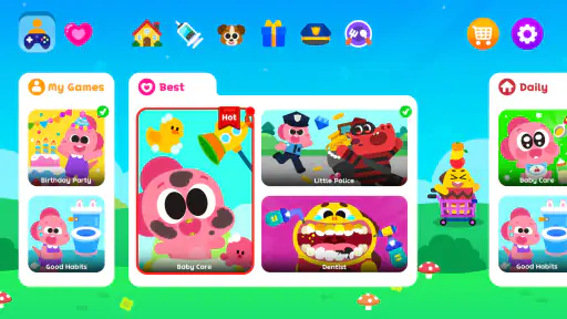 코코비 플레이 원 - 병원,직업,습관,아기,돌보기,공룡 screenshot 2