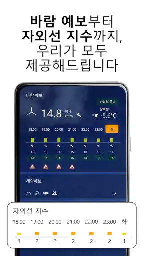 투명 시계 및 날씨 screenshot 4