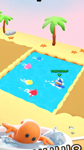 포켓 챔프: 3D 레이싱 게임 screenshot 4
