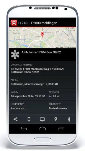 112-Nederland: P2000 screenshot 1