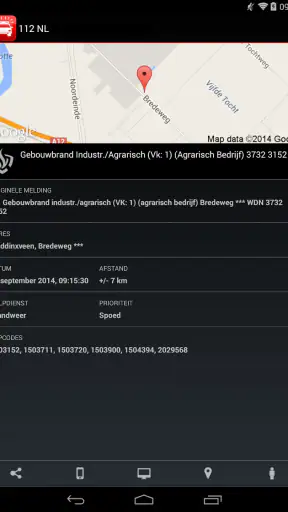 112-Nederland: P2000 screenshot 5