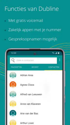 2 of meer telnrs op 1 mobiel. screenshot 3