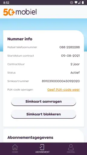 50+ mobiel screenshot 2