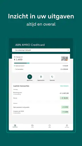 ABN AMRO Creditcard screenshot 11