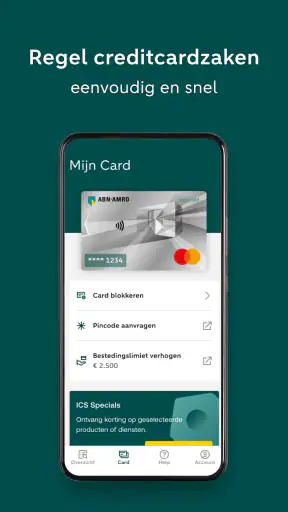 ABN AMRO Creditcard screenshot 5