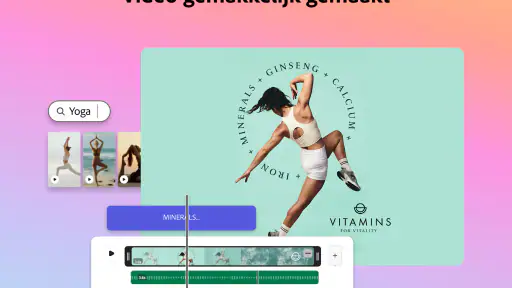 Adobe Express: AI-foto, video screenshot 11