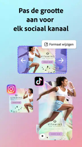 Adobe Express: AI-foto, video screenshot 4