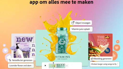 Adobe Express: AI-foto, video screenshot 9