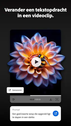 Adobe Firefly AI-foto & -video screenshot 10