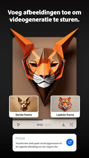 Adobe Firefly AI-foto & -video screenshot 12