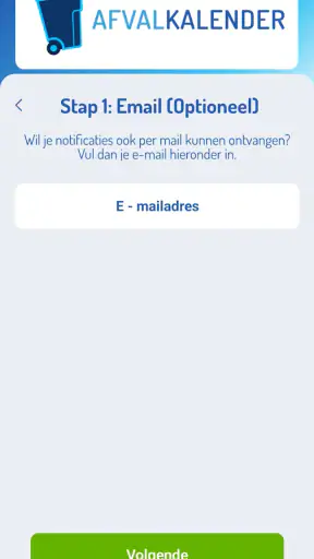 Afvalkalender screenshot 2