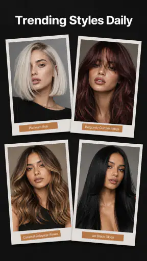 AI Hairstyle Try On & Color screenshot 3