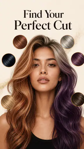 AI Hairstyle Try On & Color screenshot 4