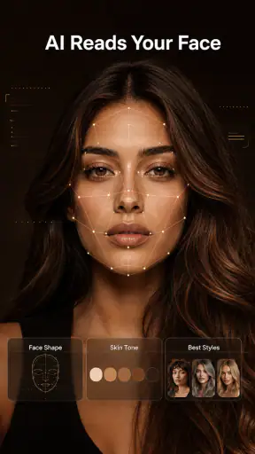 AI Hairstyle Try On & Color screenshot 5
