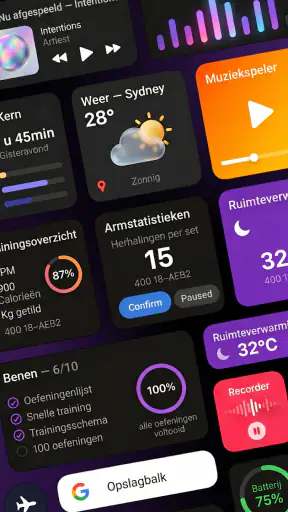Android Thema en Widgets screenshot 4