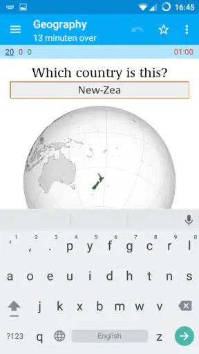 AnkiDroid flitskaarten screenshot 1