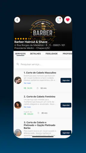AppBarber: Cliente screenshot 3