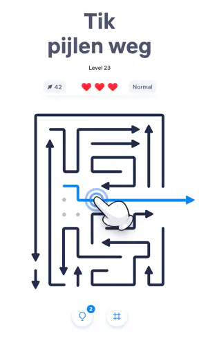 Arrow Puzzle - Puzzelspellen screenshot 11