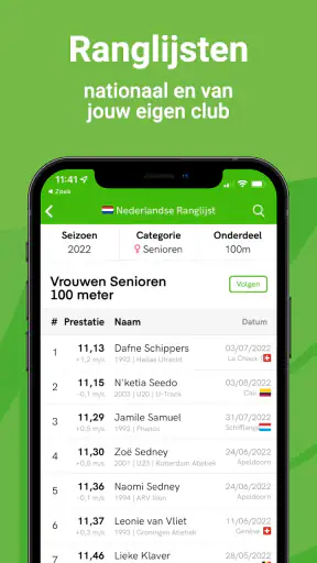 Atletiek.nu screenshot 5