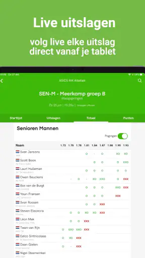 Atletiek.nu screenshot 9