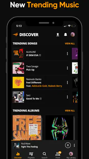 Audiomack: Muziekdownloader screenshot 3