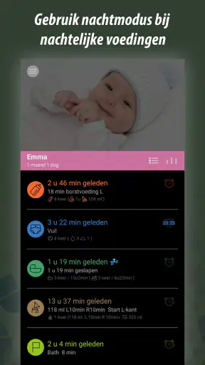 Baby Tracker - Babydagboek screenshot 8