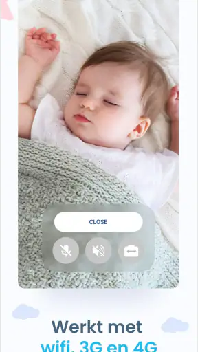 Babyfoon Saby－3G Baby Monitor screenshot 6