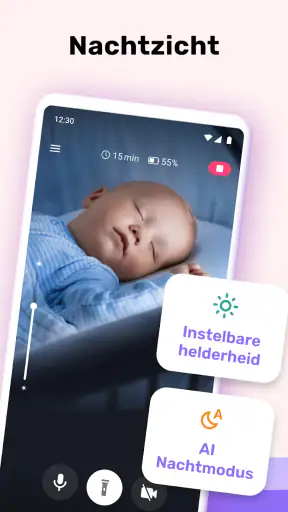 Bibino: Babyfoon Nanny Cam screenshot 4