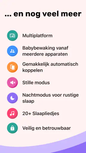 Bibino: Babyfoon Nanny Cam screenshot 8
